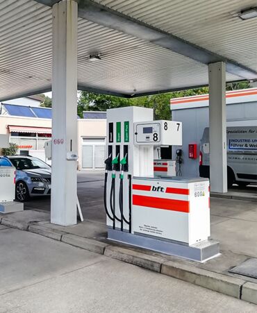 Tankstellentechnik im Tankstellenbau